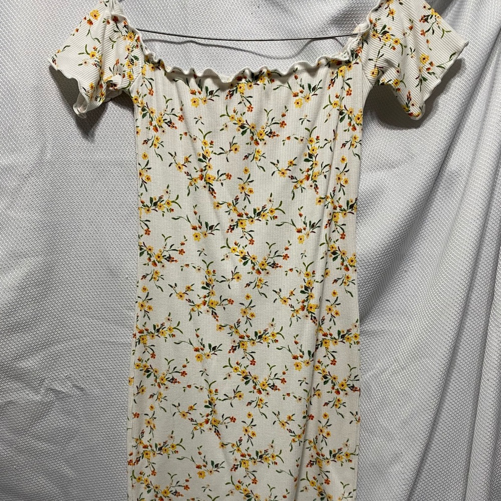 Small ruffle dress